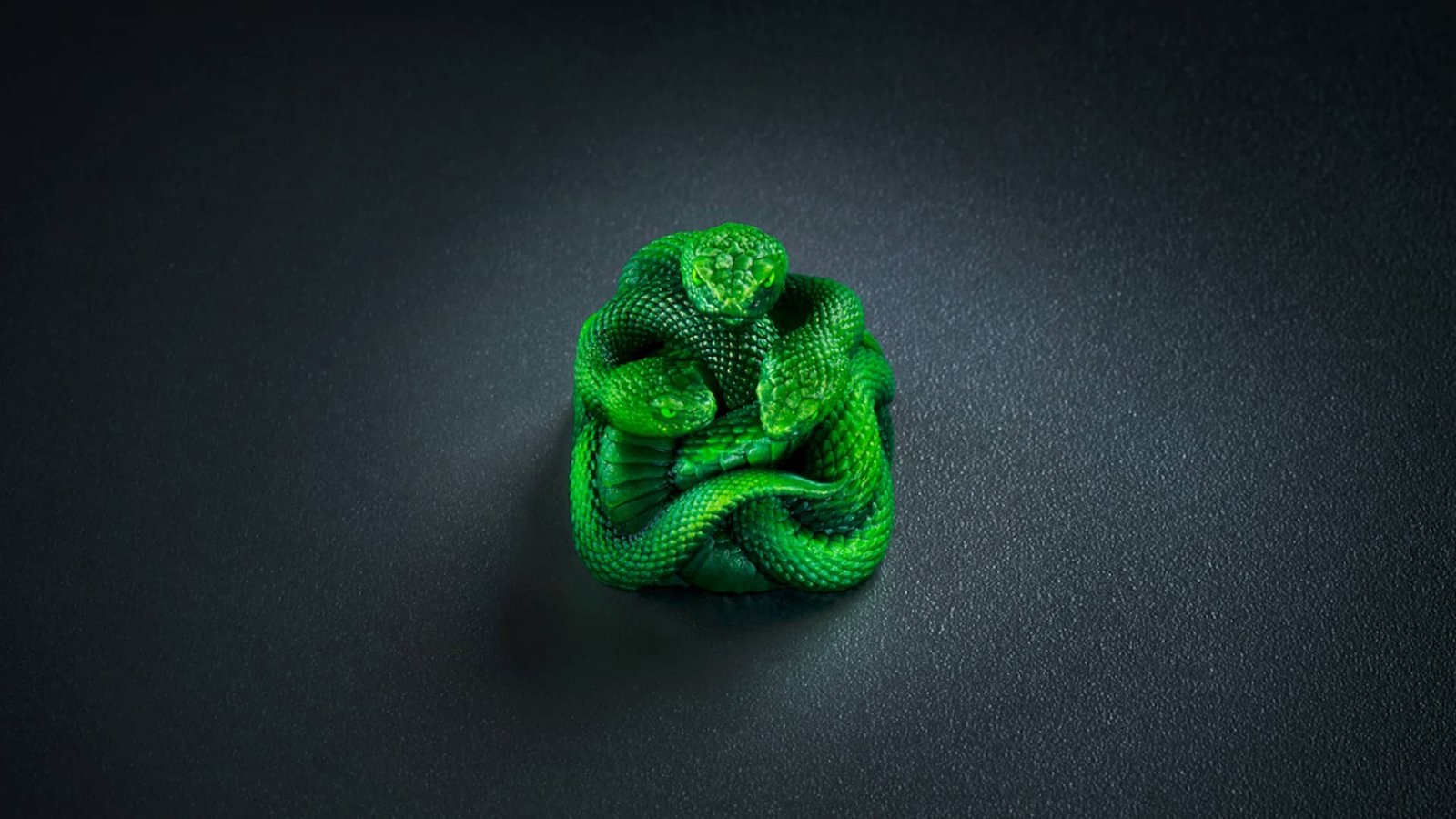 Razer anuncia Artisan Keycap Triple-Headed Snake Edition, produzida e pintada à mão