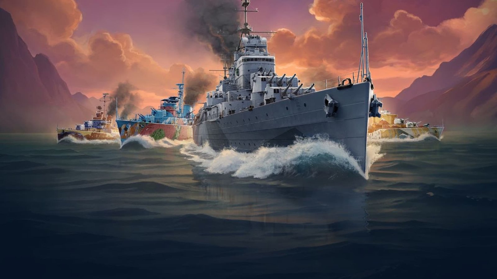 World of Warships recebe nova linha de contratorpedeiros pan-americanos